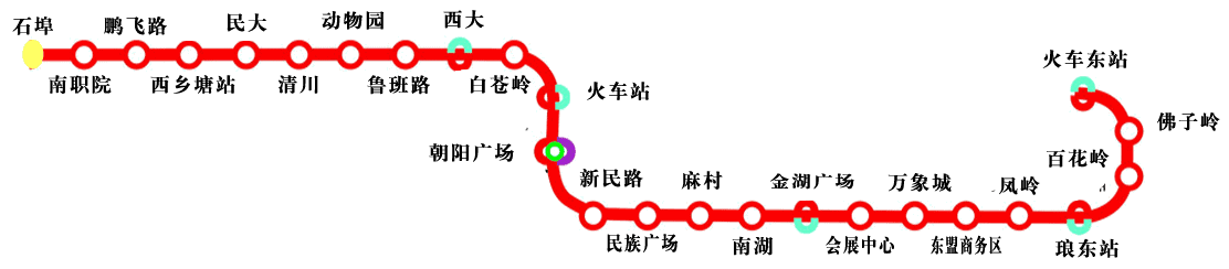 南寧地鐵1號(hào)線運(yùn)營(yíng)時(shí)間，南寧地鐵1號(hào)線運(yùn)行時(shí)間表